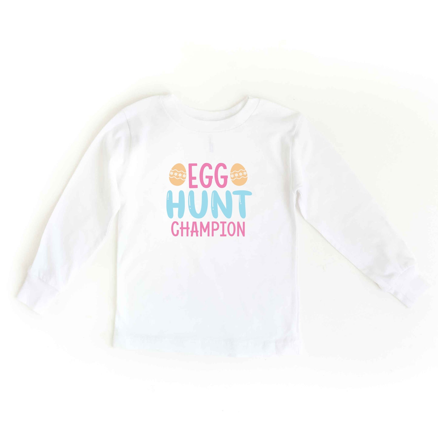 Egg Hunt Champ | Toddler Long Sleeve Tee