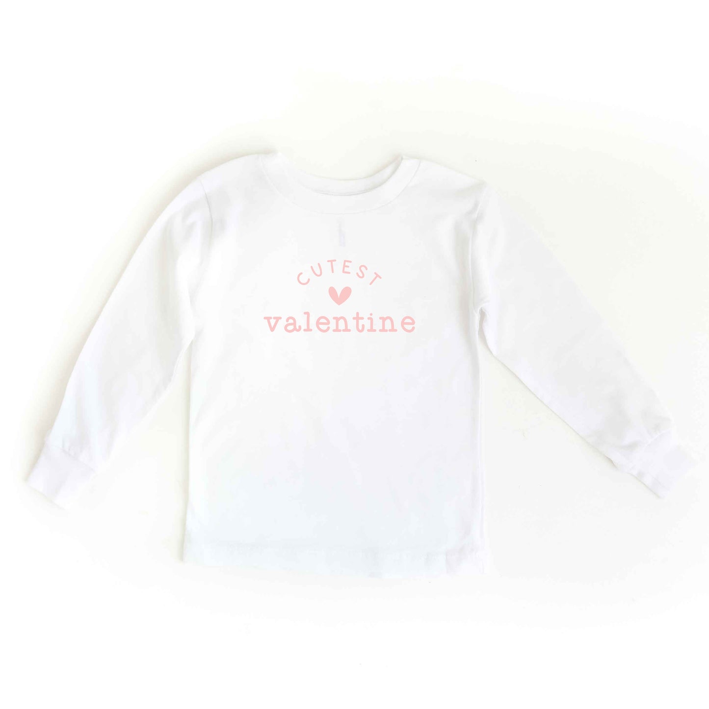 Cutest Valentine | Toddler Long Sleeve Tee