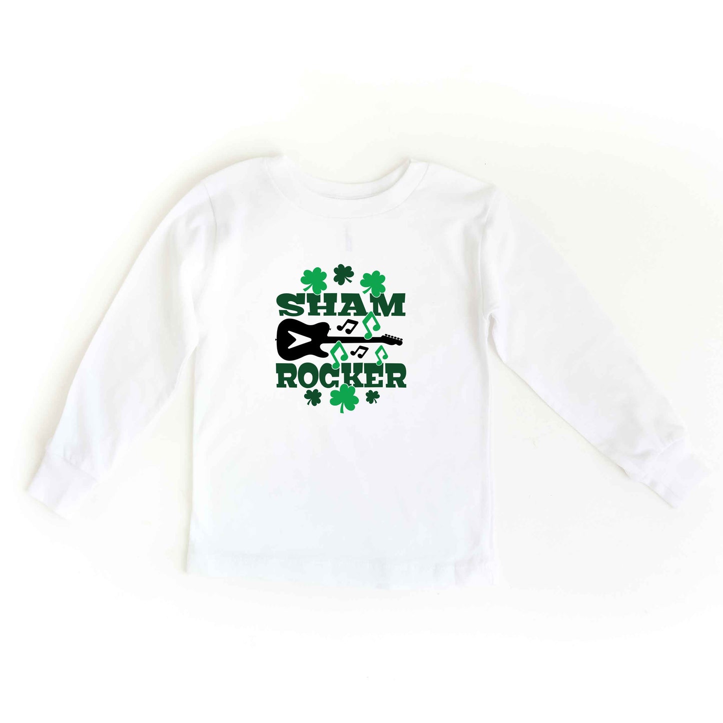 Shamrock Rocker | Toddler Long Sleeve Tee