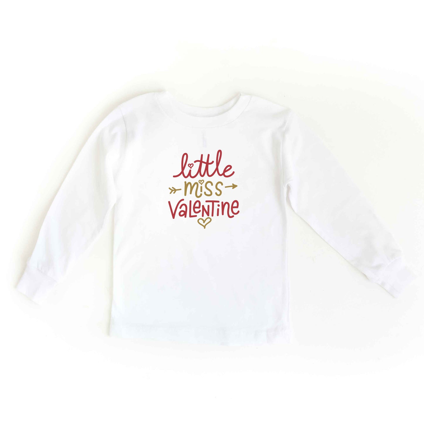 Little Miss Valentine | Toddler Long Sleeve Tee