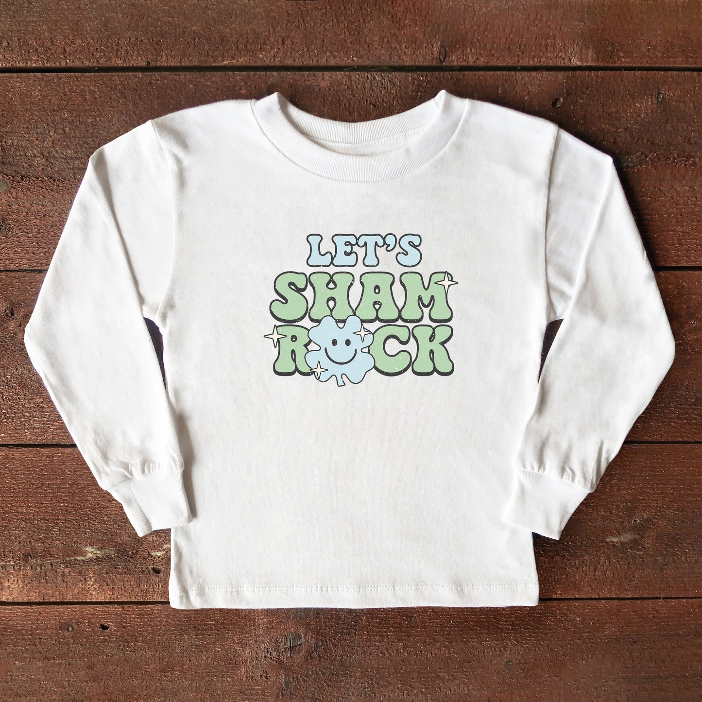 Let's Shamrock | Toddler Long Sleeve Tee
