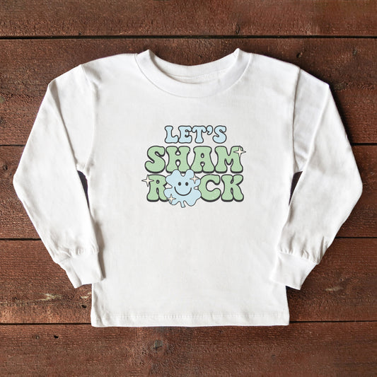Let's Shamrock | Toddler Long Sleeve Tee
