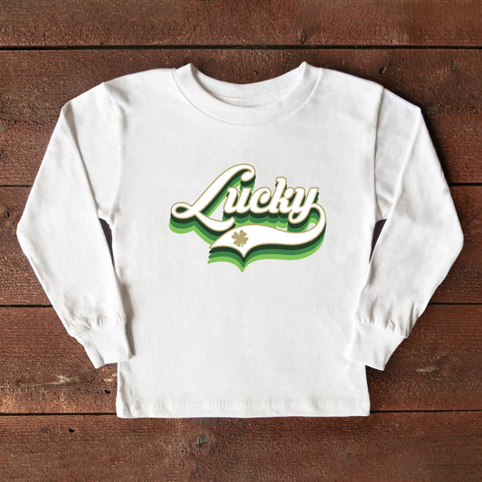 Lucky Script | Youth Long Sleeve Tee