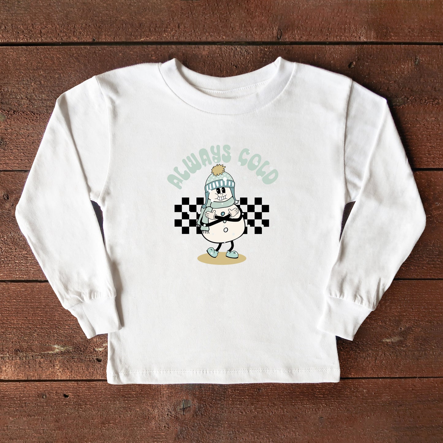 Always Cold Snowman | Youth Long Sleeve Tee