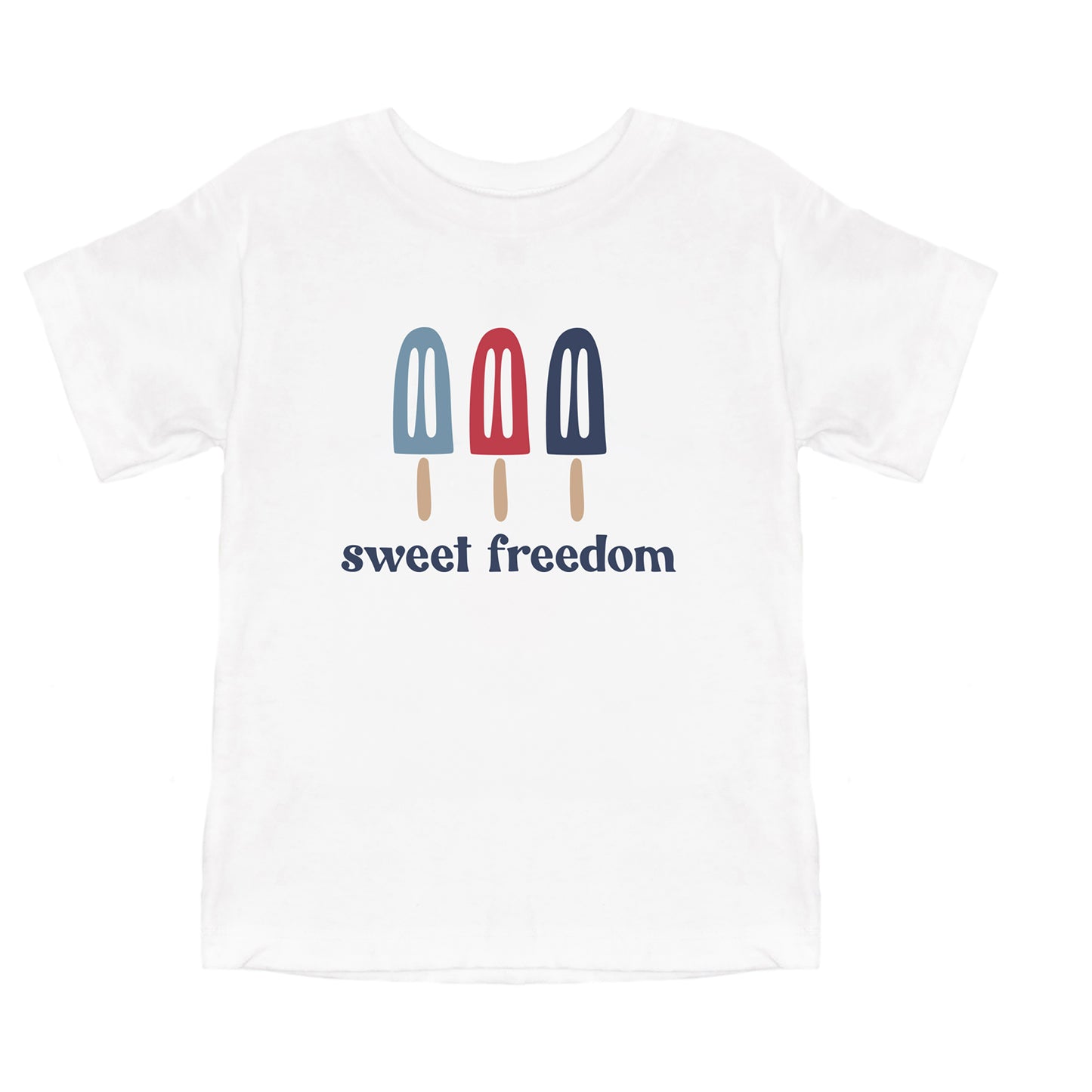 Sweet Freedom Popsicles | Toddler Graphic Short Sleeve Tee