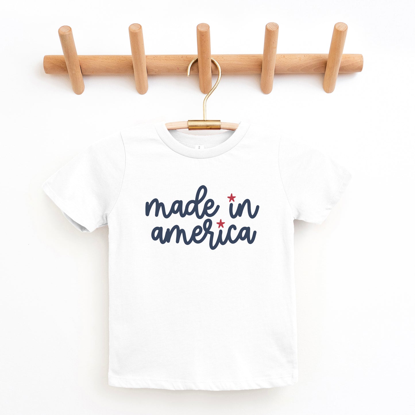 Made In America Stars | Toddler Graphic Short Sleeve Tee