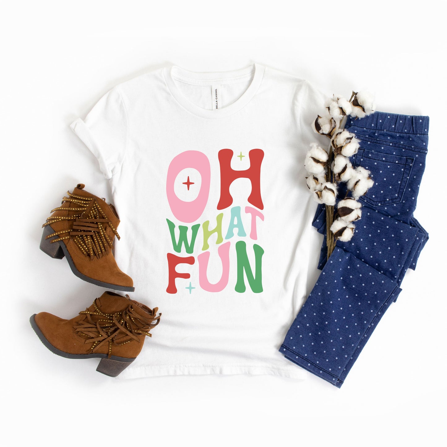 Oh What Fun | Youth Short Sleeve Graphic Tee