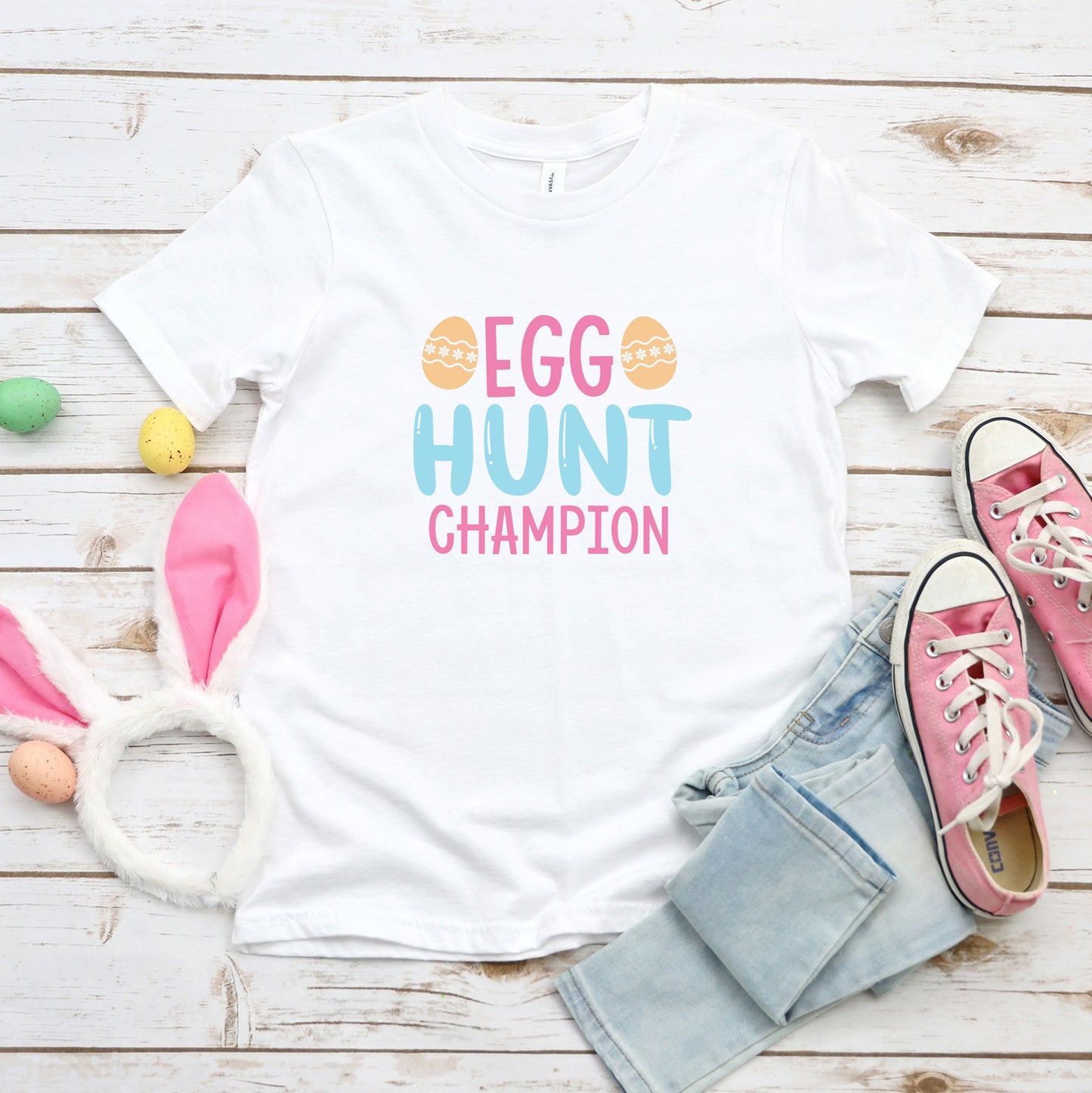 Egg Hunt Champ | Youth Short Sleeve Crew Neck