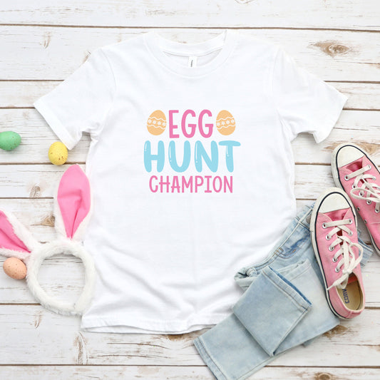 Egg Hunt Champ | Youth Short Sleeve Crew Neck