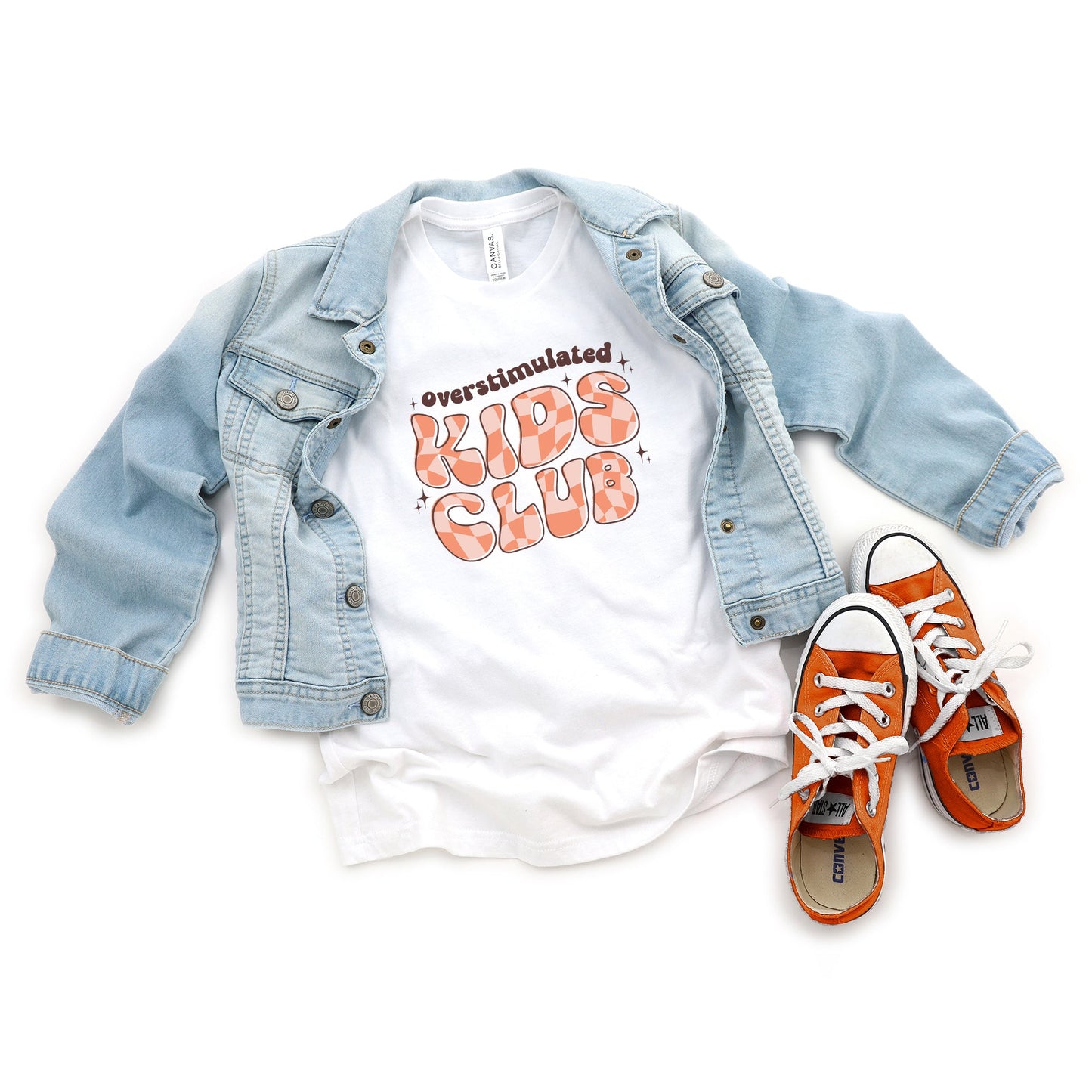 Overstimulated Kids Club | Youth Short Sleeve Crew Neck