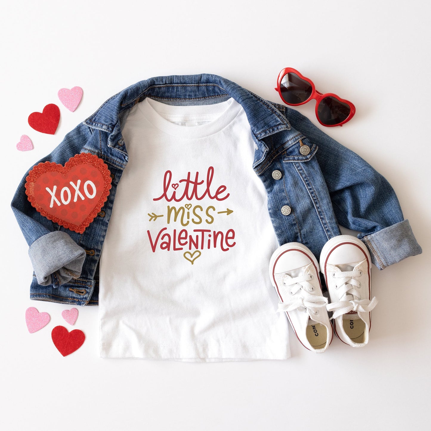 Little Miss Valentine | Youth Short Sleeve Crew Neck