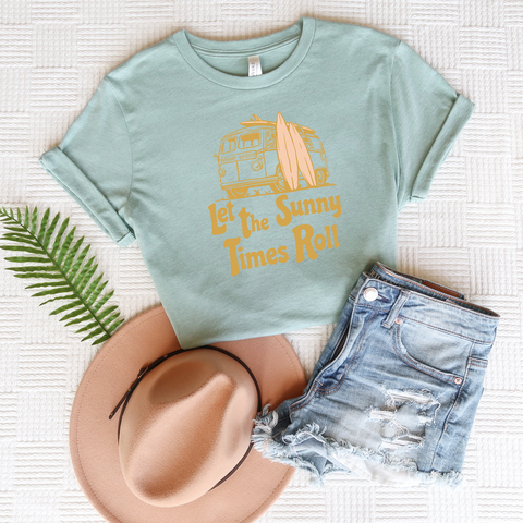 Let The Sunny Times Roll Van | Short Sleeve Graphic Tee