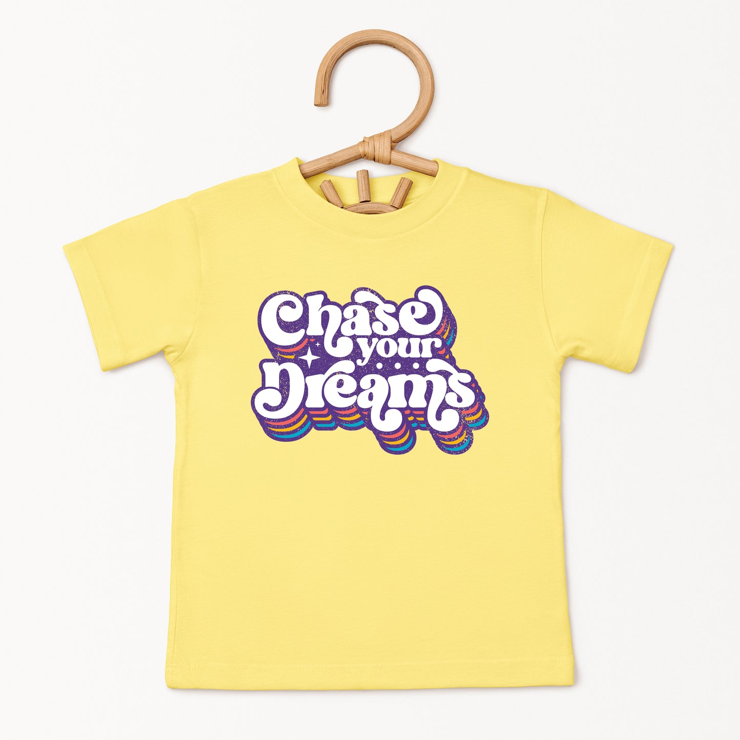 Chase Your Dreams Retro | Toddler Graphic Short Sleeve Tee