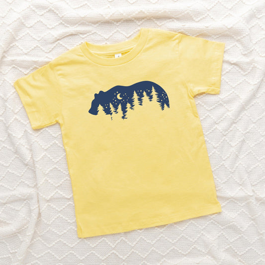 Bear Trees | Toddler Graphic Short Sleeve Tee