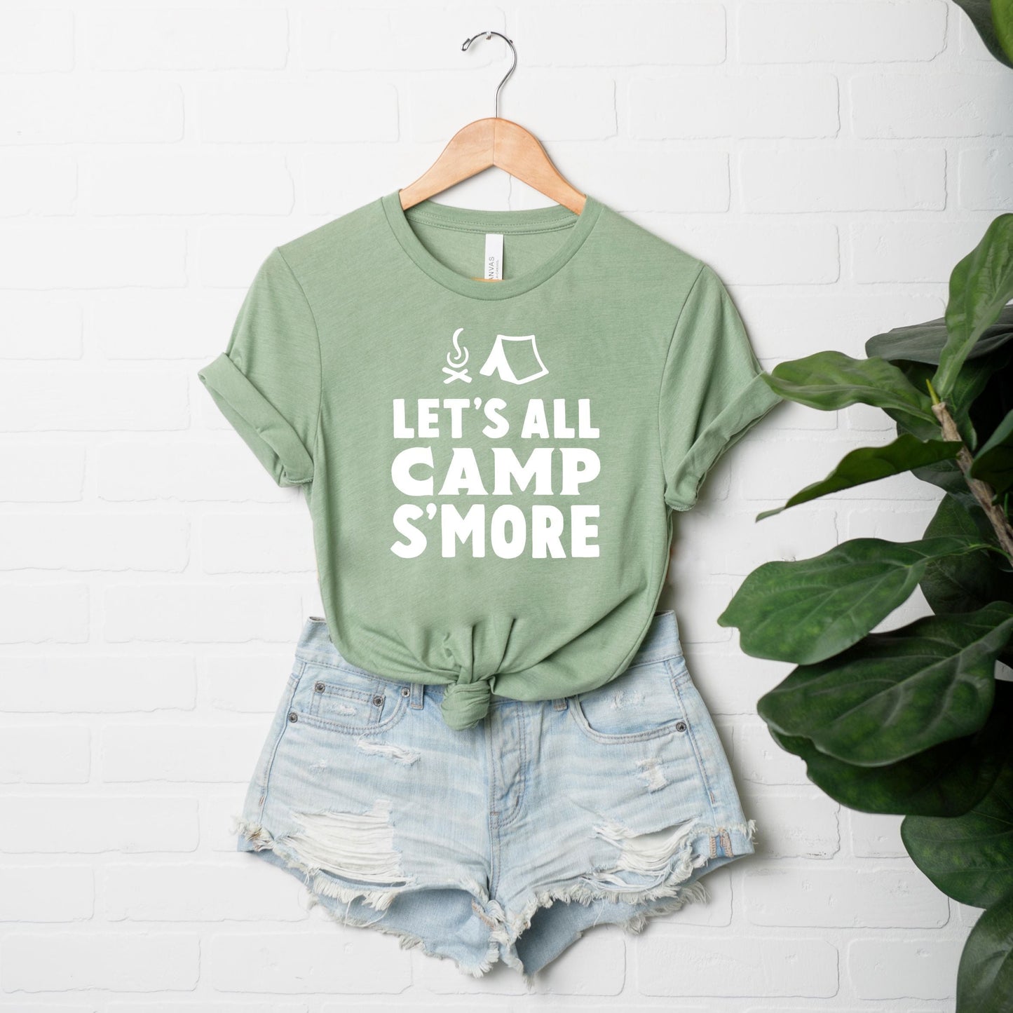 Let's All Camp S'More | Short Sleeve Graphic Tee