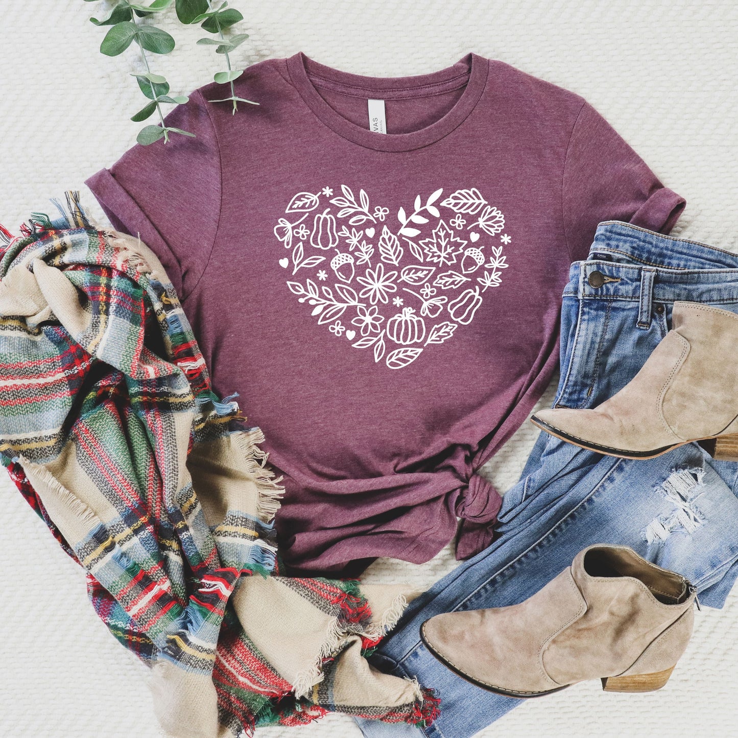 Fall Heart | Short Sleeve Graphic Tee