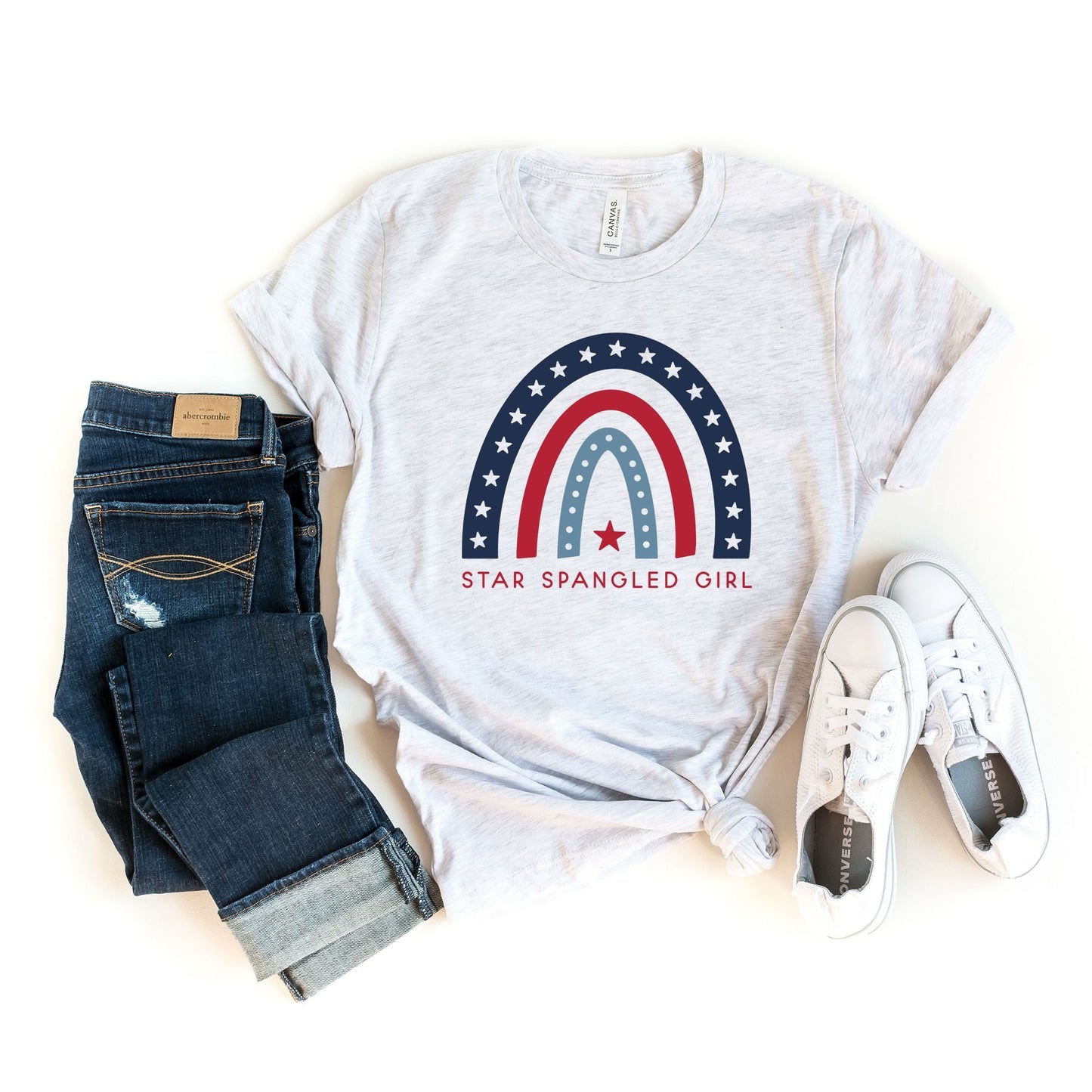 Star Spangled Girl | Short Sleeve Graphic Tee