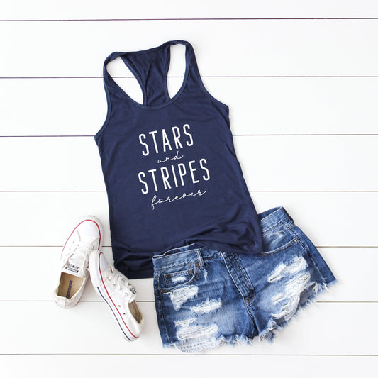 Stars and Stripes Forever | Raceberback Tank