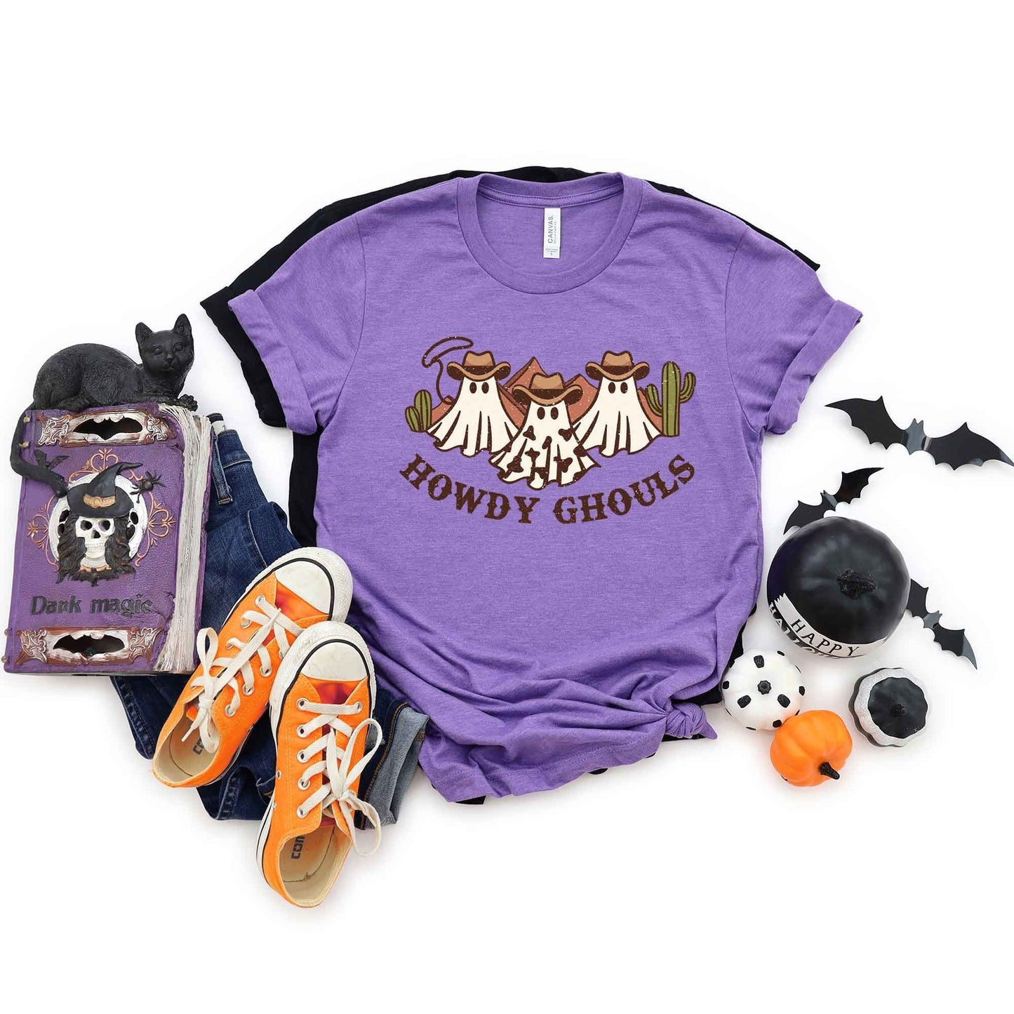 Howdy Ghouls Trio | Short Sleeve Crew Neck