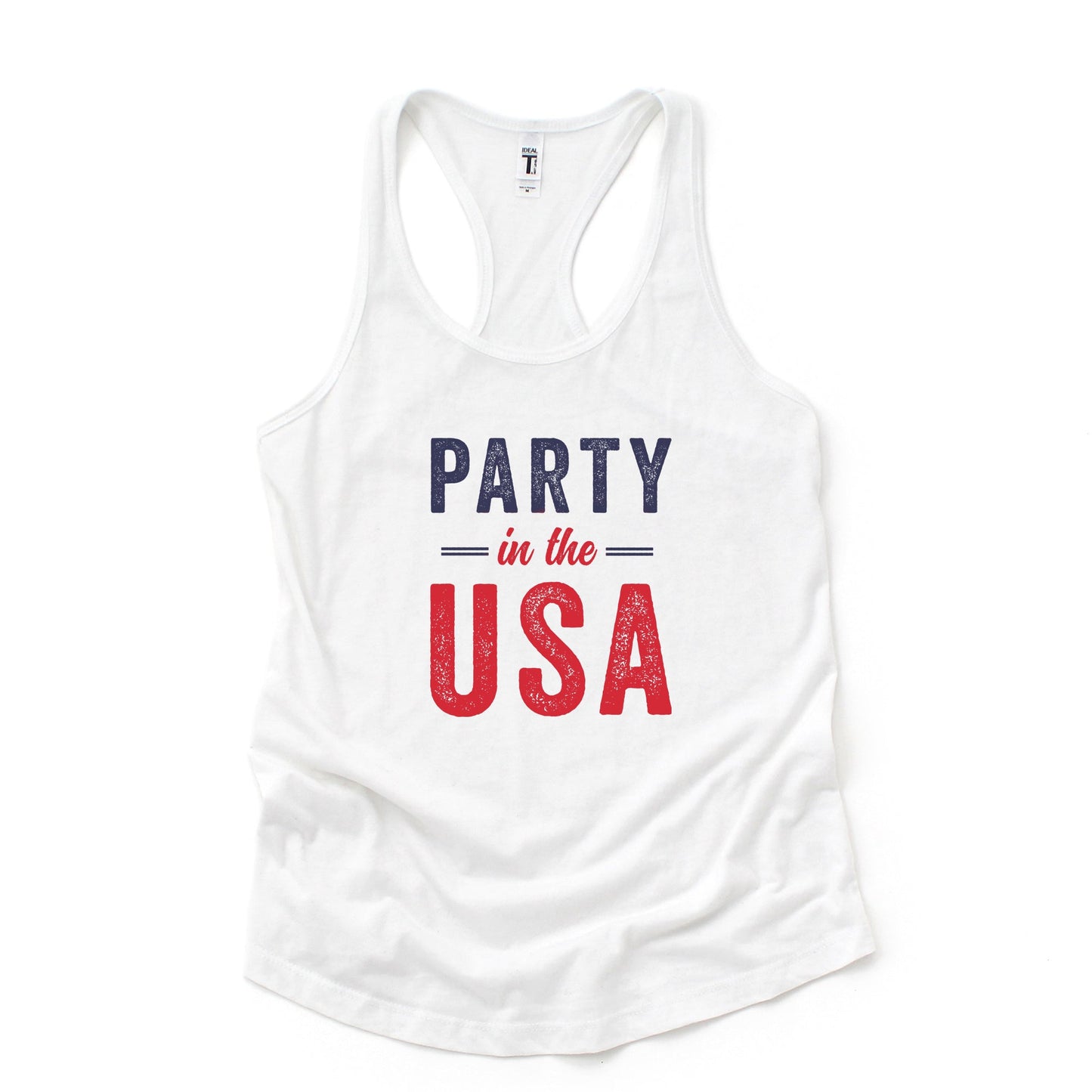 Party in the USA | Raceberback Tank