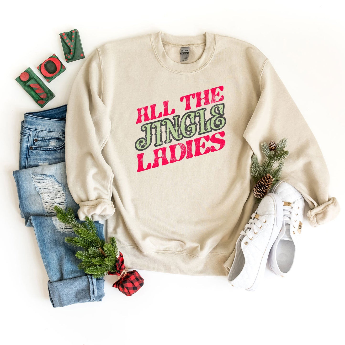 All The Jingle Ladies Bold | Sweatshirt