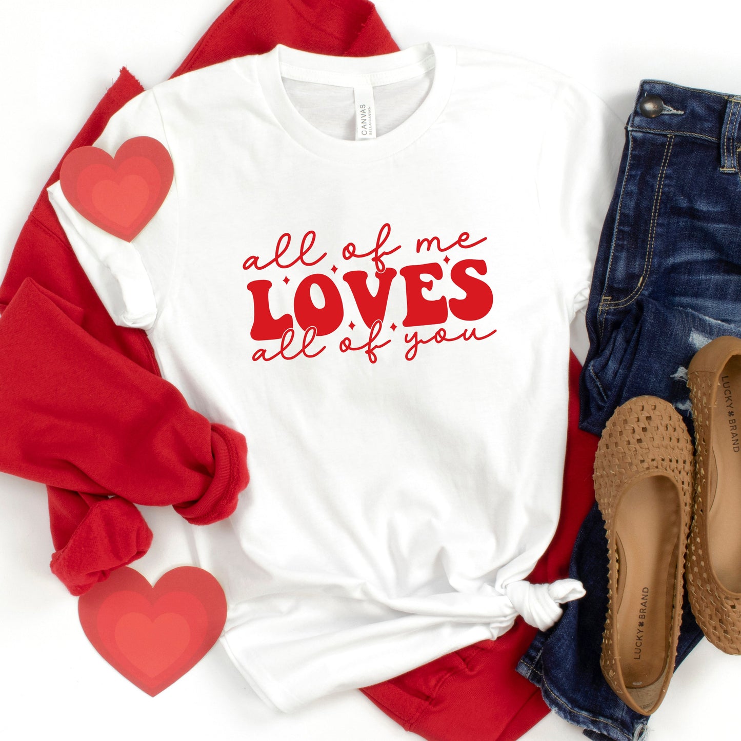 All Of Me Loves All Of You | Short Sleeve Graphic Tee