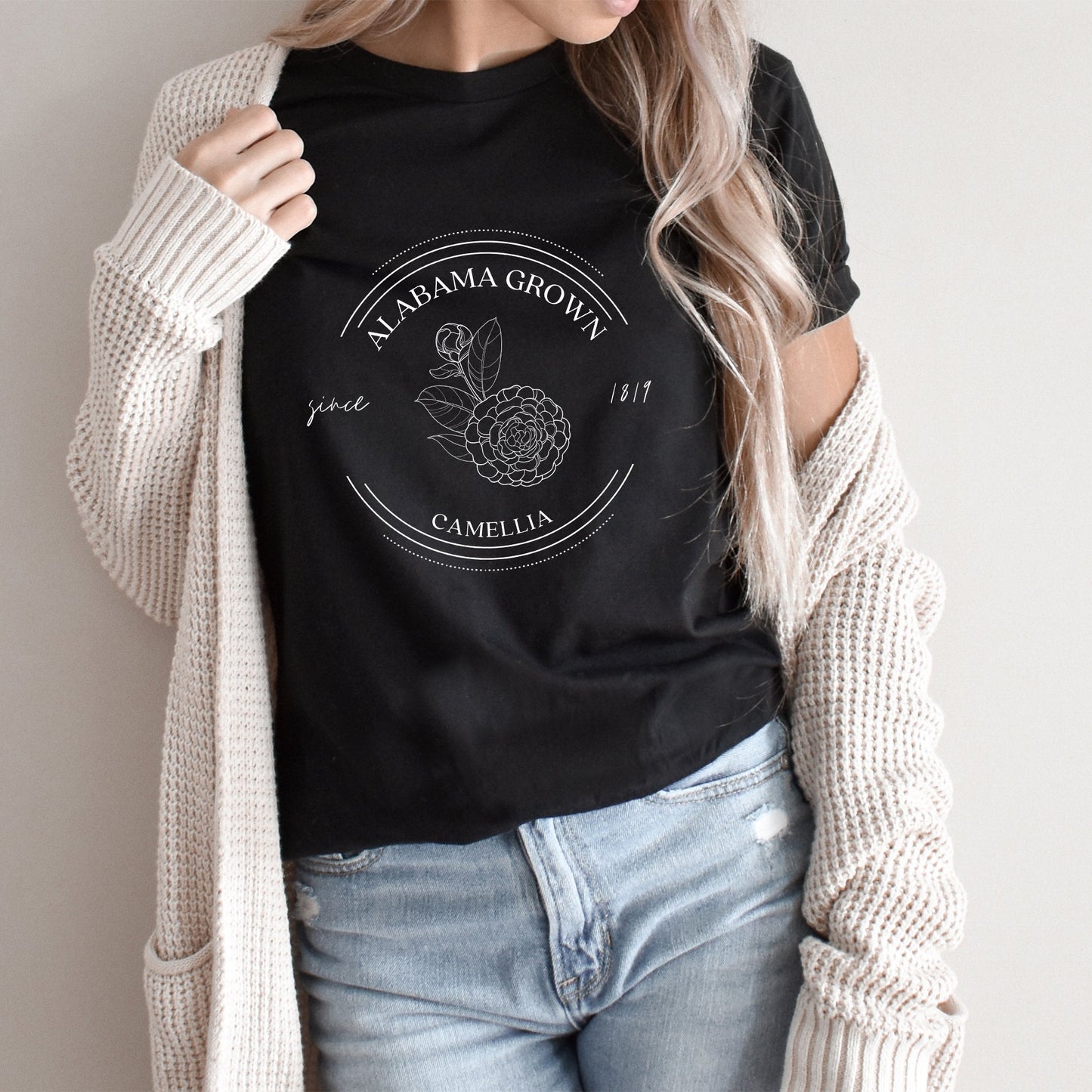 Alabama State Flower | Short Sleeve Graphic Tee